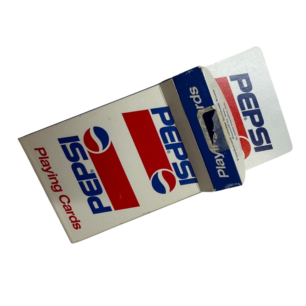 Vintage 1989 Pepsi Playing Cards Deck